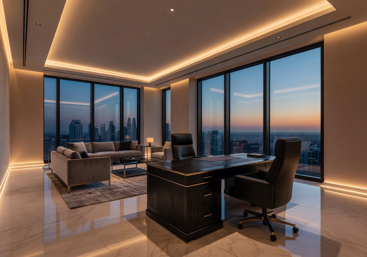 Executive Suite Luxury Interior View